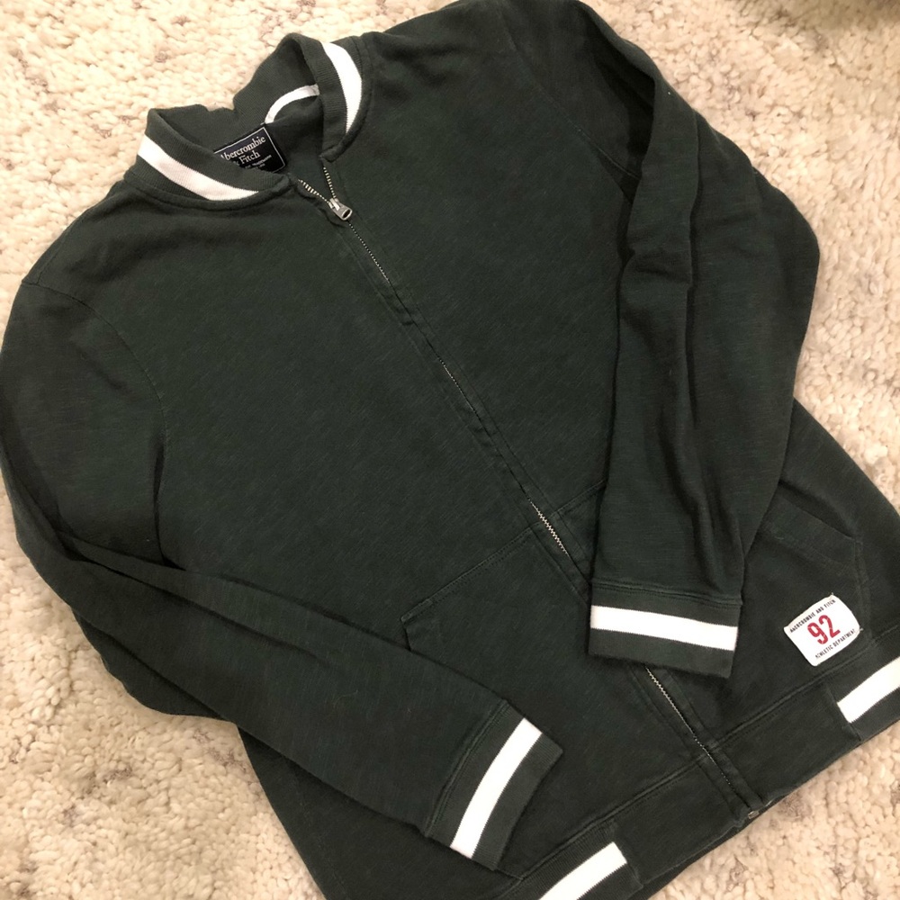Olive Green Abercrombie & Fitch Jacket